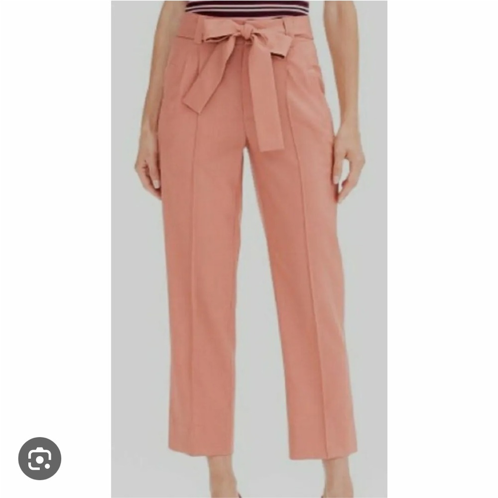J.Crew Collection Wool Tapered Retro Pleated Trousers Pants Blush Pink 4